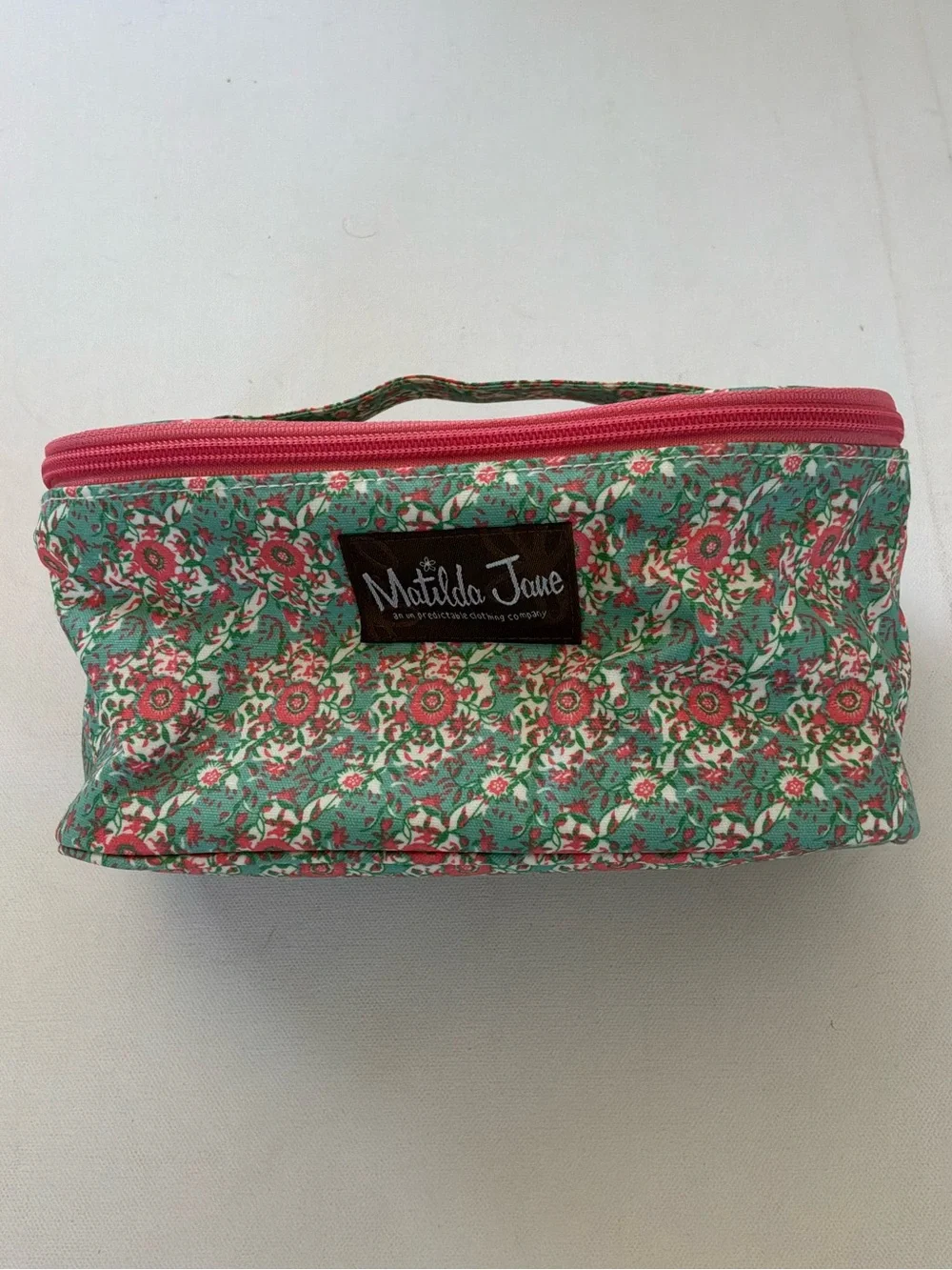 Matilda Jane Floral Travel Cosmetic Makeup Bag Organizer